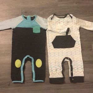 Cloud Island One Piece Playsuits 3-6M